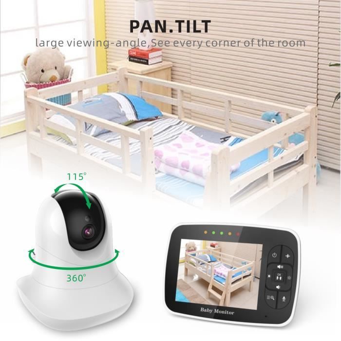 Monitor para bebés MAGICFOX de 3,5
