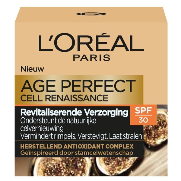 L'Oréal Paris Age Perfect Cell Renaissance revitalizacijska dnevna krema SPF30<br>50ml - Zrela koža