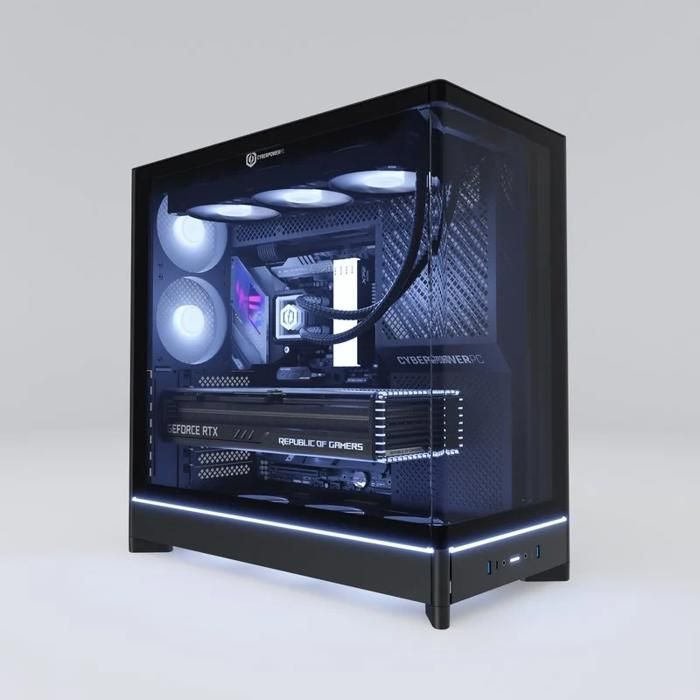 CyberPowerPC PC Gamer - Intel Core Ultra 7 265KF - NVIDIA RTX 5070 - 2 TB SSD - 32 GB DDR5 RAM - Windows 11