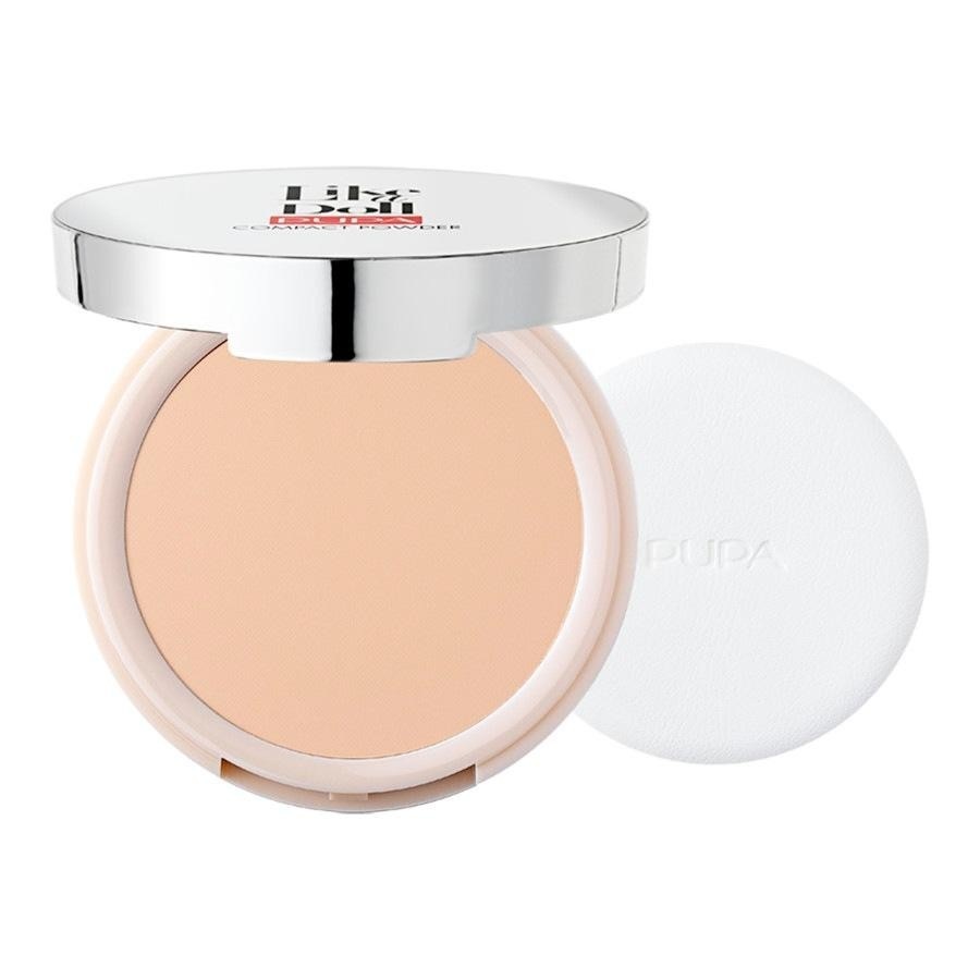 PUPA Milano kompaktni puder u prahu za fiksiranje tena „Like A Doll“ – 10 g