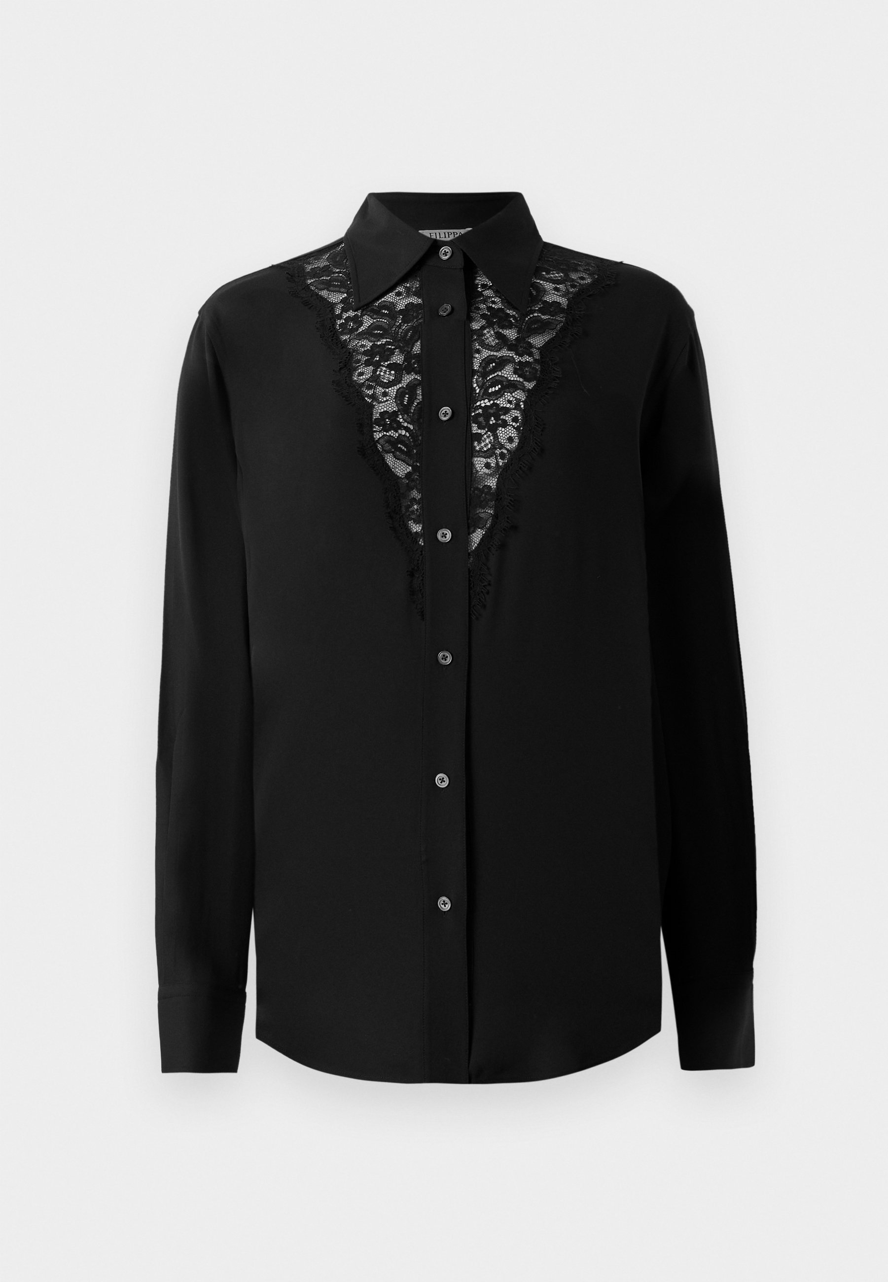 Filippa K SHIRT - Blouse met knoopsluiting - zwart