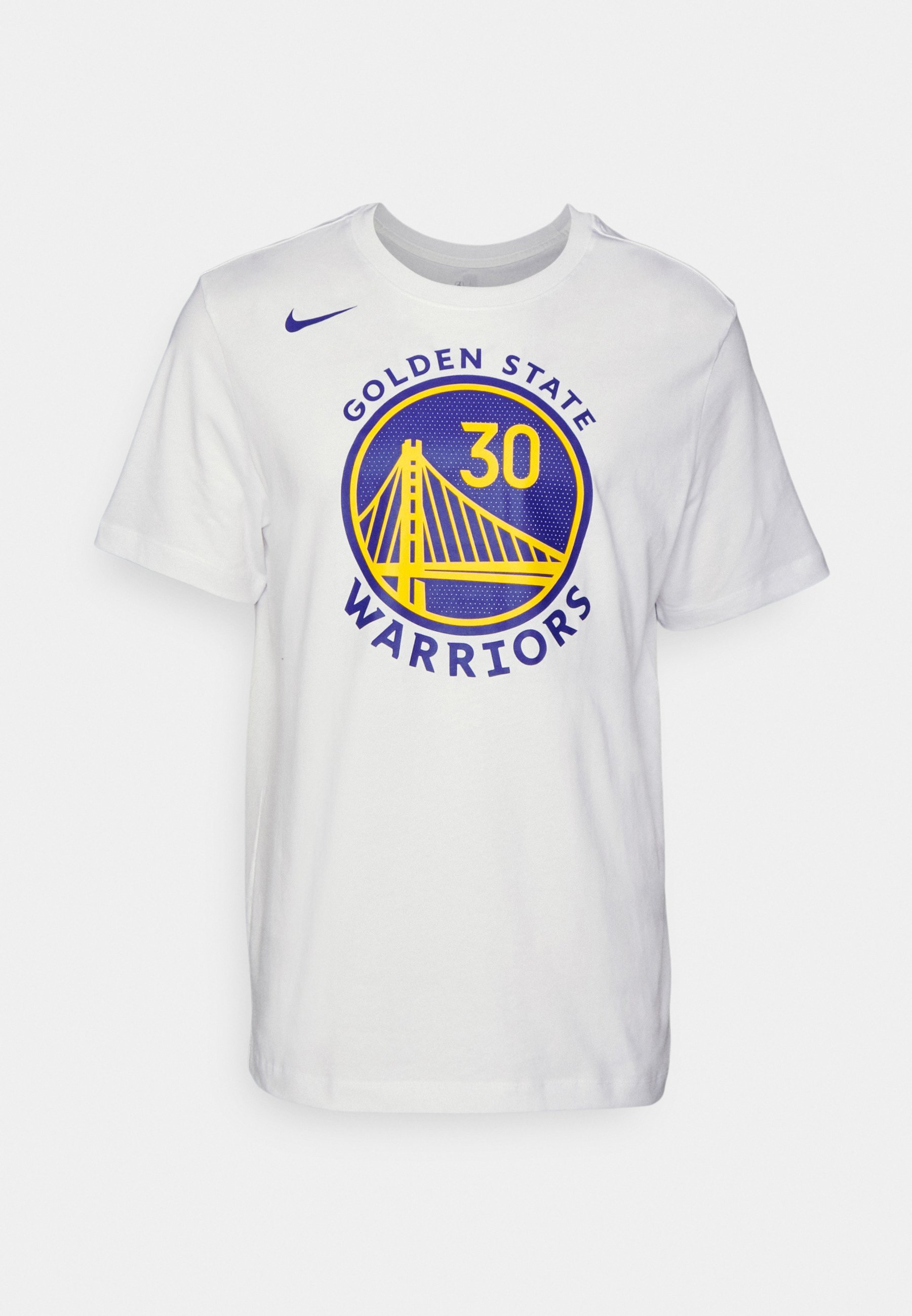Koszulka Nike Performance NBA GOLDEN STATE WARRIORS STEPH CURRY z imieniem i numerem - Koszulka z nadrukiem - biały/curry stephen