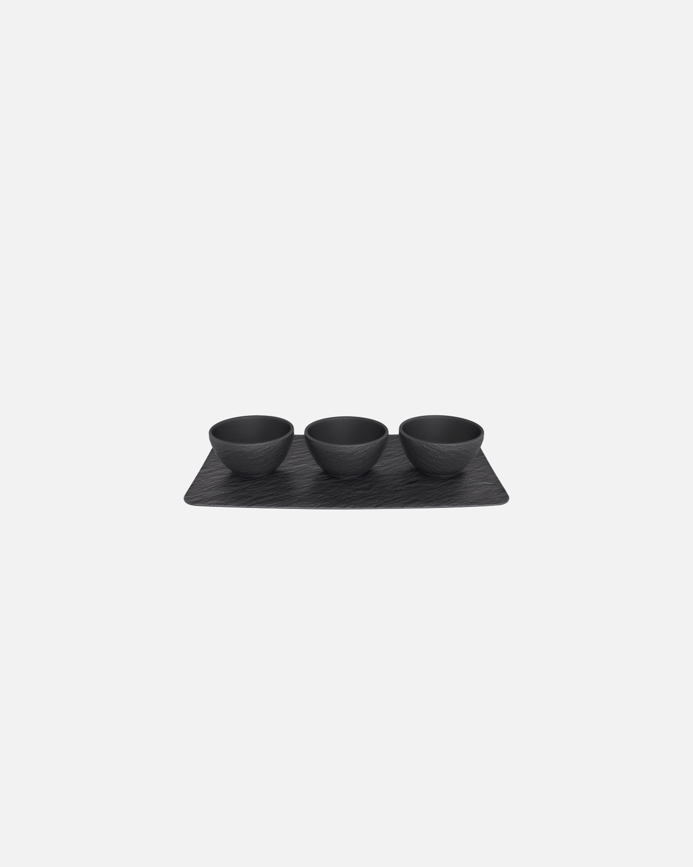 Ensemble bol et bol à trempette Villeroy & Boch, 4 pièces, modèle Rock - 1 pièce