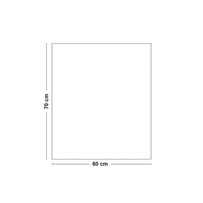 Panel antisalpicaduras de aluminio para campana extractora - blanco esencial - 70x60 cm - 99 Déco