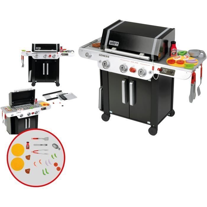 Grote Weber Genesis BBQ - KLEIN - 9445 - FSC-hout - Met accessoires - Geschikt voor kinderen vanaf 3 jaar