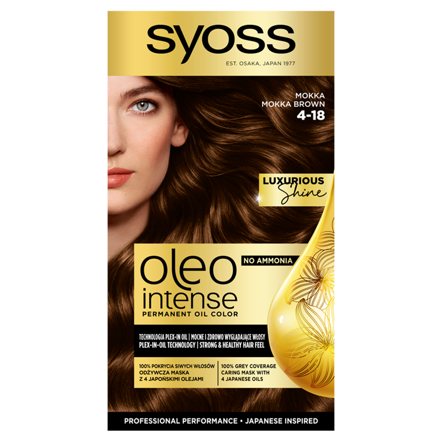 Syoss matu krāsa 7-10 dabīgi blonda Oleo Intense