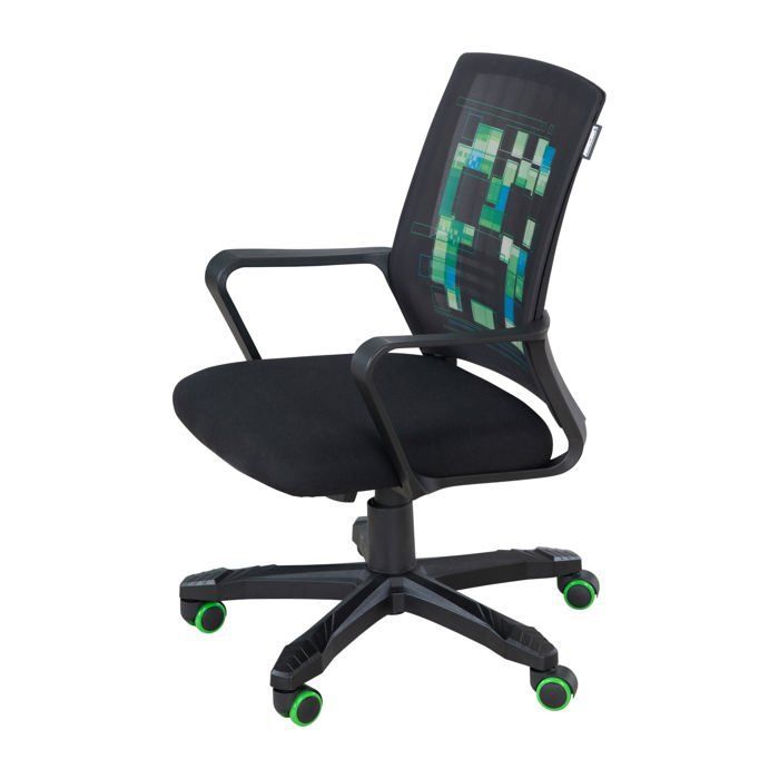 Gaming Chair - ROBA - Minecraft - 360° Rotation - Reclining Backrest - Adjustable Height
