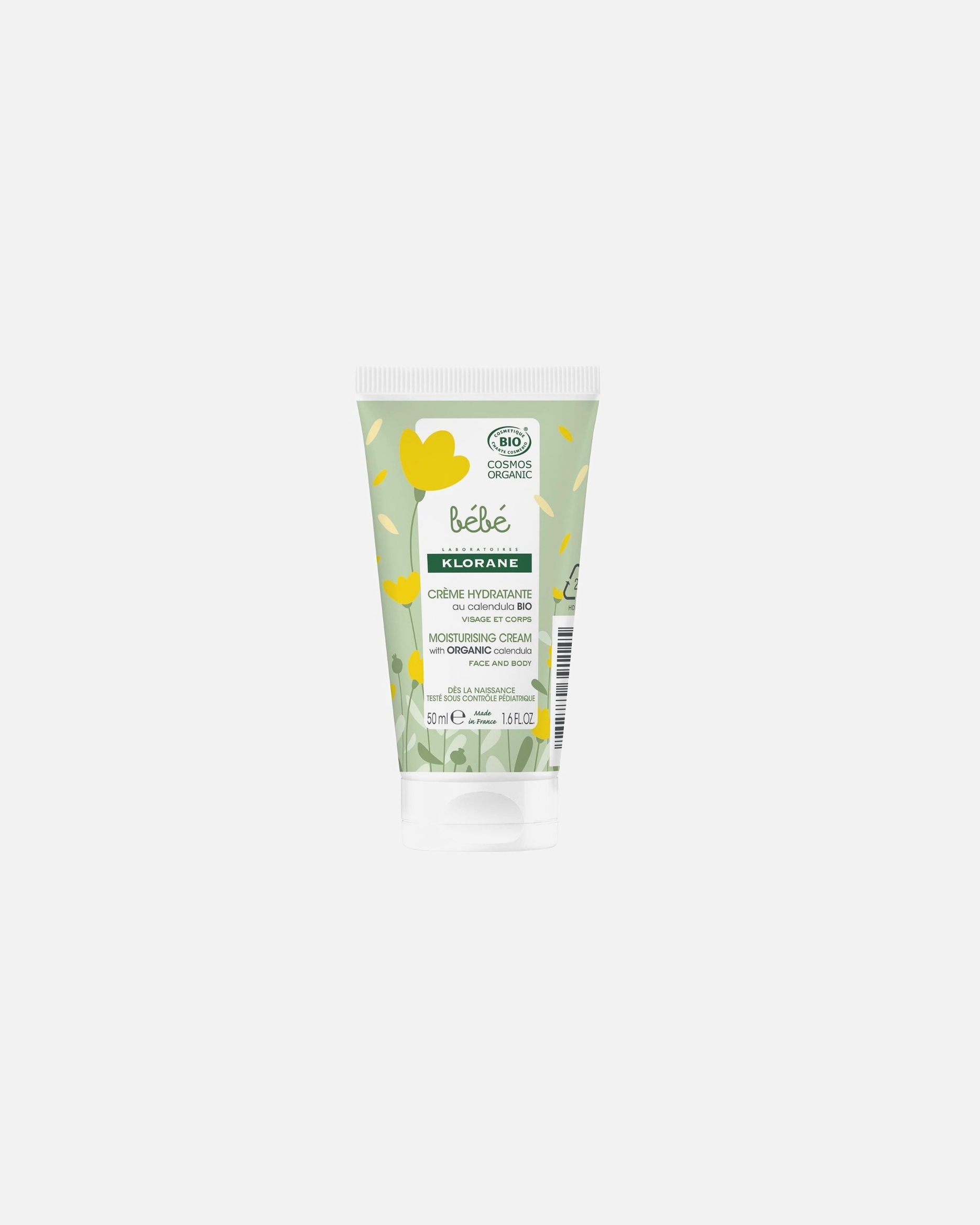 Klorane Crème hydratante certifiée BIO au Calendula