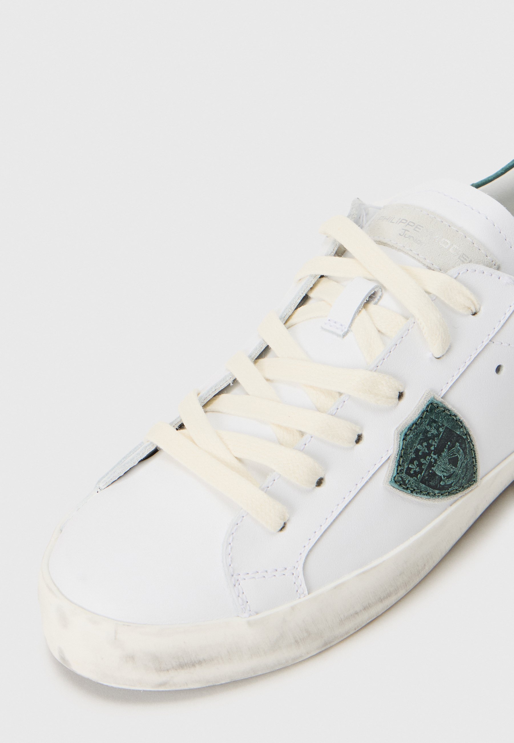 Philippe Model UNISEX - Sneakers - wit/groen/zilverkleurig/ivoor
