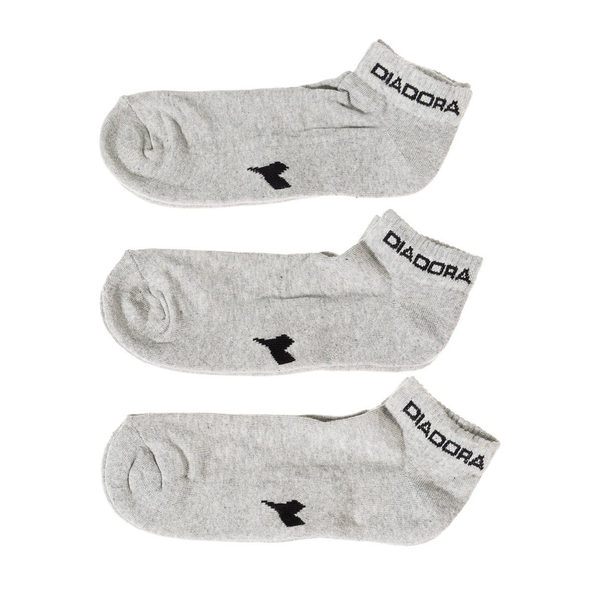 Lot de 3 chaussettes de sport unisexes cheville en tissu éponge D9800