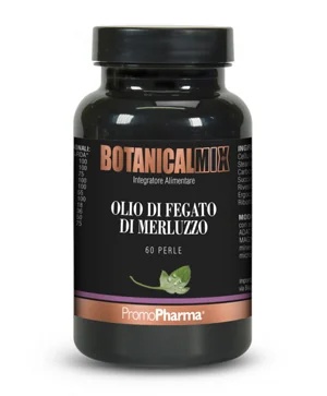 PROMOPHARMA PromoPharma BotanicalMix tursamaksaõli 60 graanulit toidulisand oomega-3-rasvhapetega