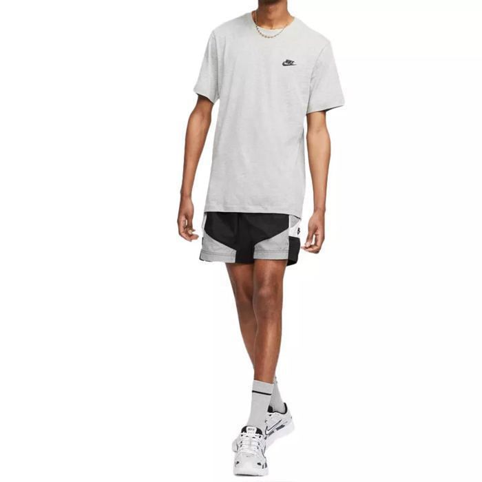 Camiseta Sportswear Club - NIKE - Gris - Manga corta - Hombre - Regular