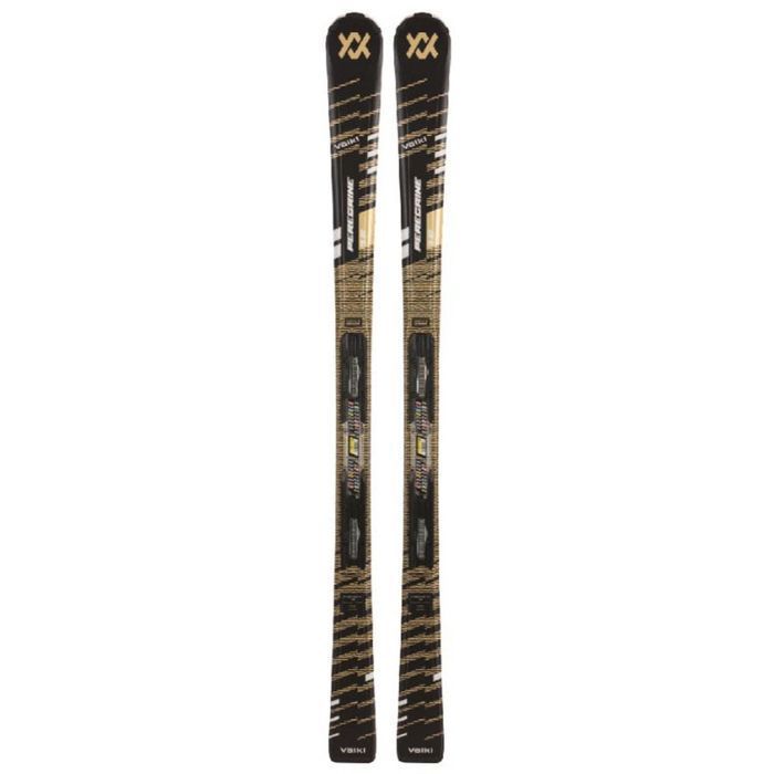 Volkl Peregrine 7.6 Gold Ski Package + FDT TP 10 Svarta Bindningar för Herr