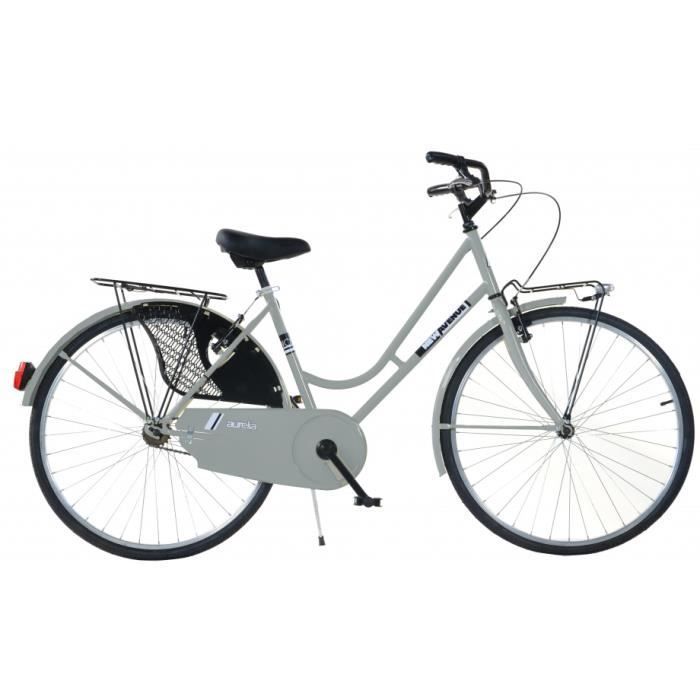 Vélo de ville Aurelia Donna pour femmes - 26 pouces - Gris