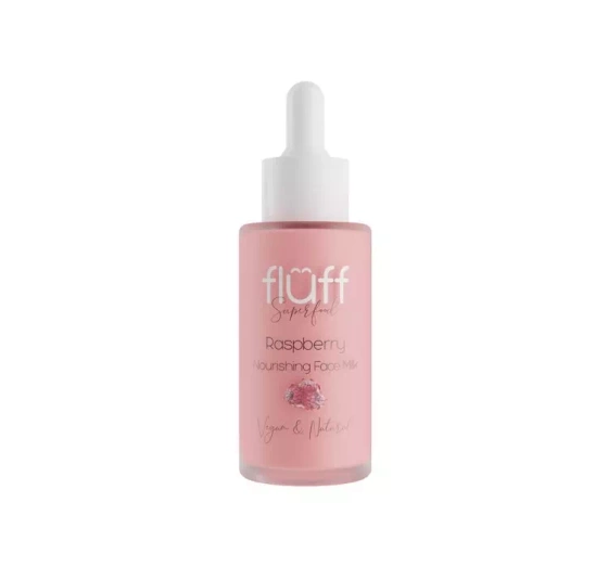 Fluff rozświetlająco regenerujące mleczko do twarzy Malina 40 ml