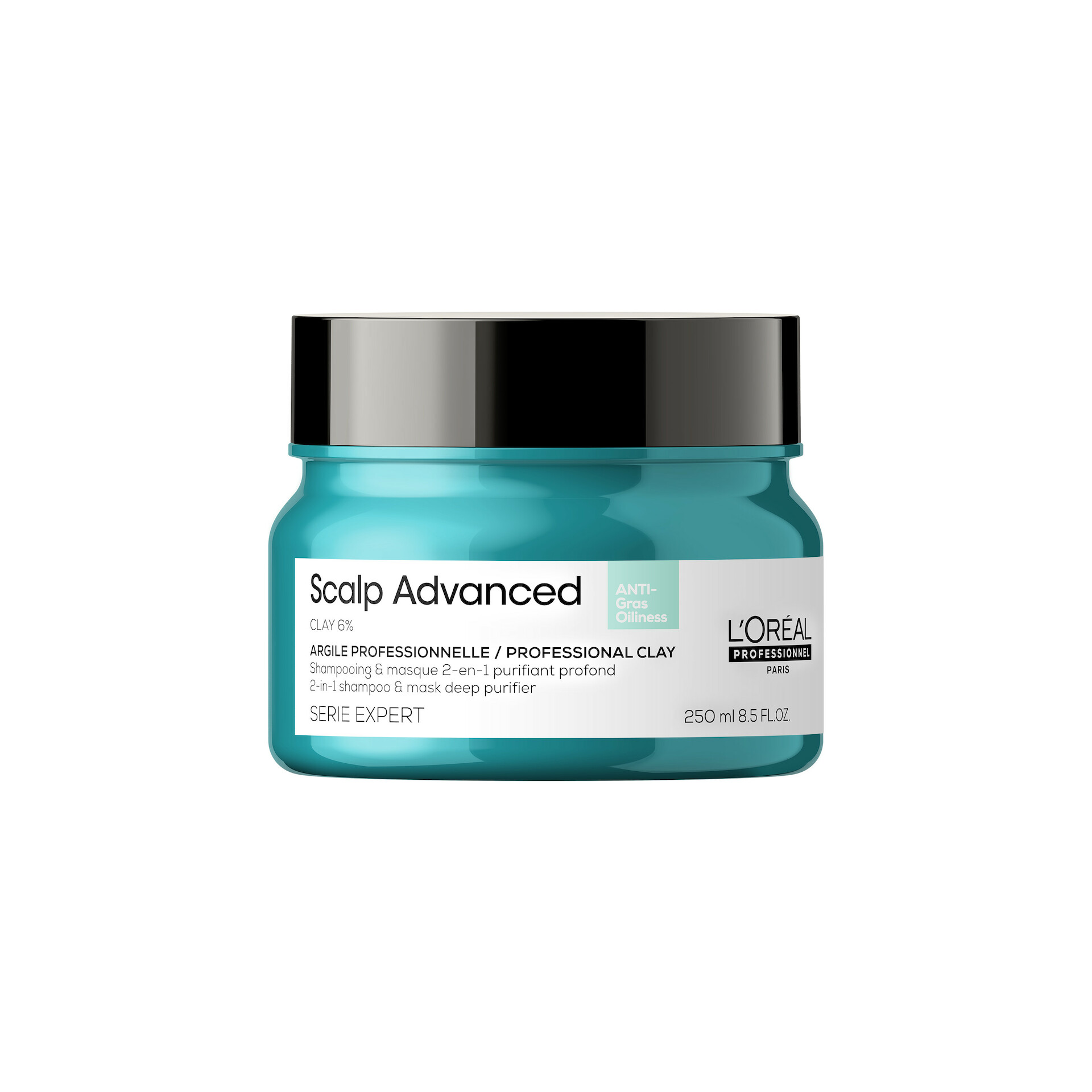 Argilă purificatoare 2 în 1 anti-sebum avansat pentru scalp 250 ml - L'Oréal Professionnel