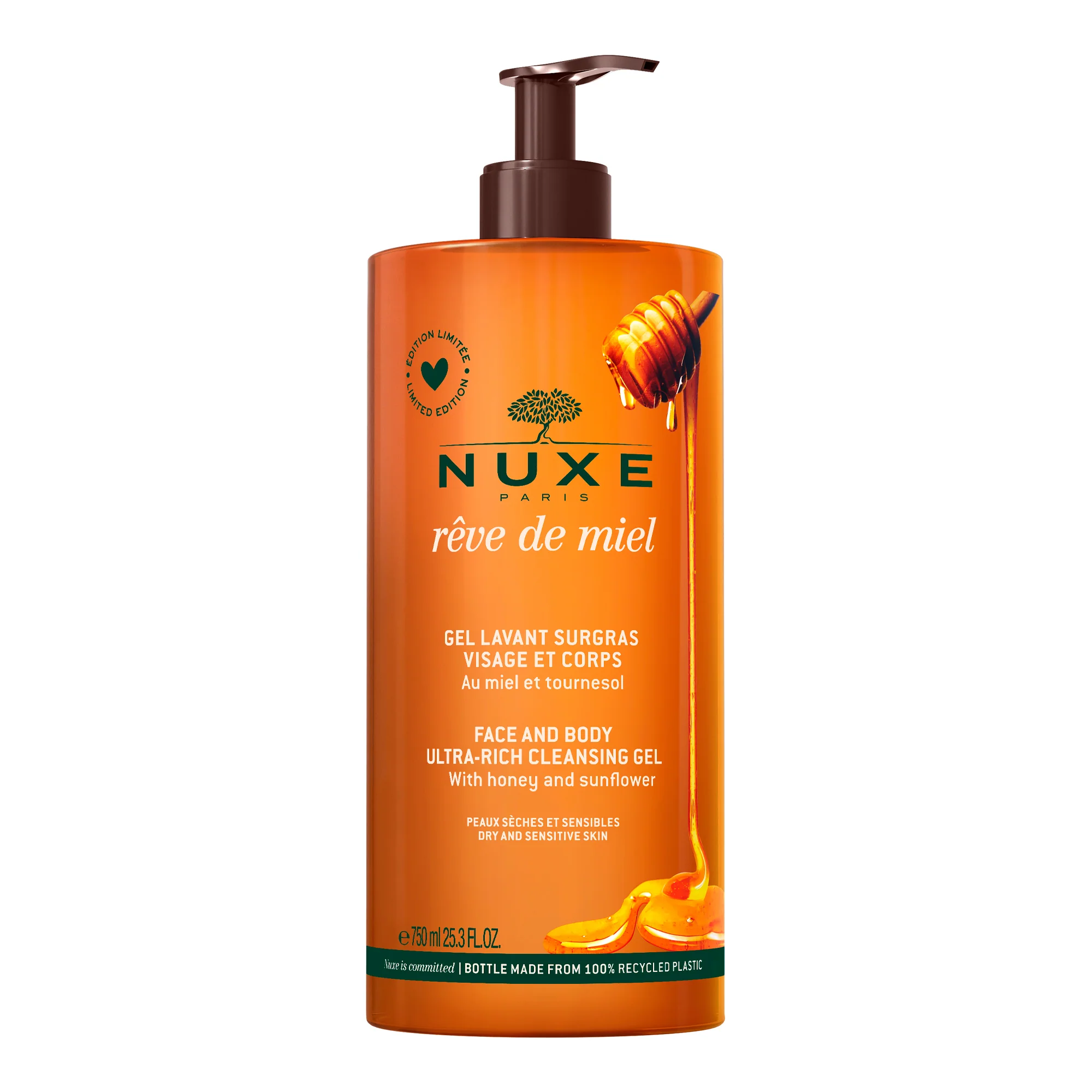 Reve de Miel Gel Detergente Viso E Corpo Al Miele - Gel detergente viso, Bagno e Doccia