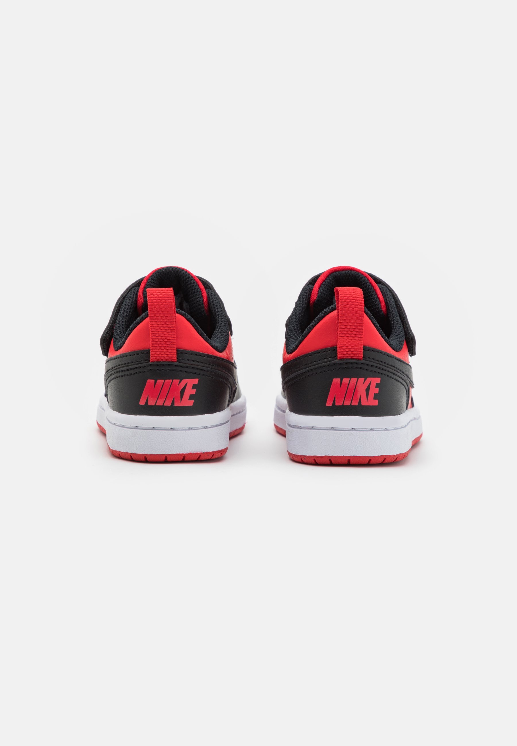 Nike Sportswear COURT BOROUGH - Sneakers - universiteitsrood/zwart/wit