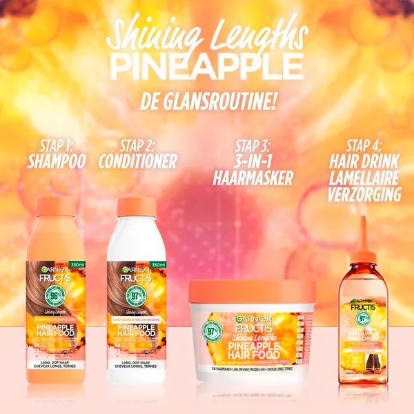 Garnier Fructis šampon za kosu s mirisom ananasa 350ml