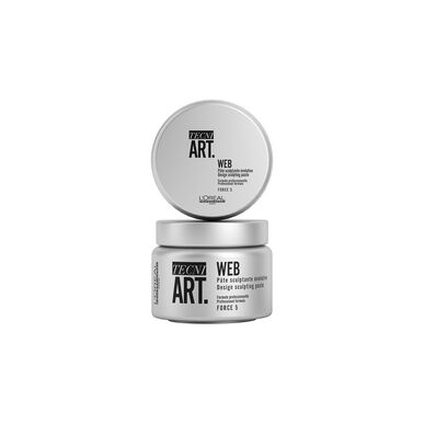 L'Oréal Professionnel Tecni Art Web Pate Sculptante Évolutive Force 5 Wax mallintahna kiiltävällä viimeistelyllä 150 ml
