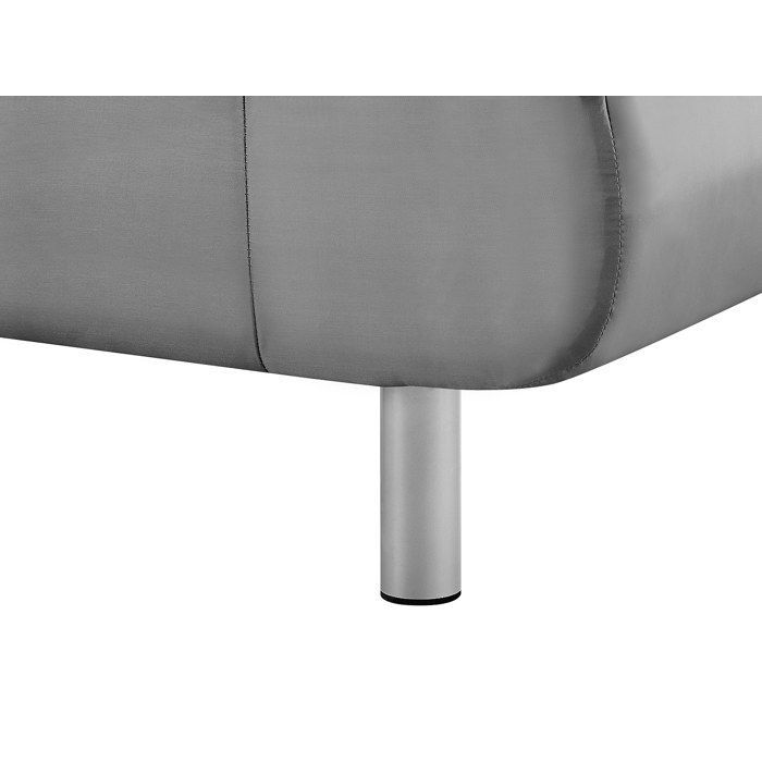MISHAN fabric click-clack sofa - Grey - 3-seater - SALE-UNIQUE