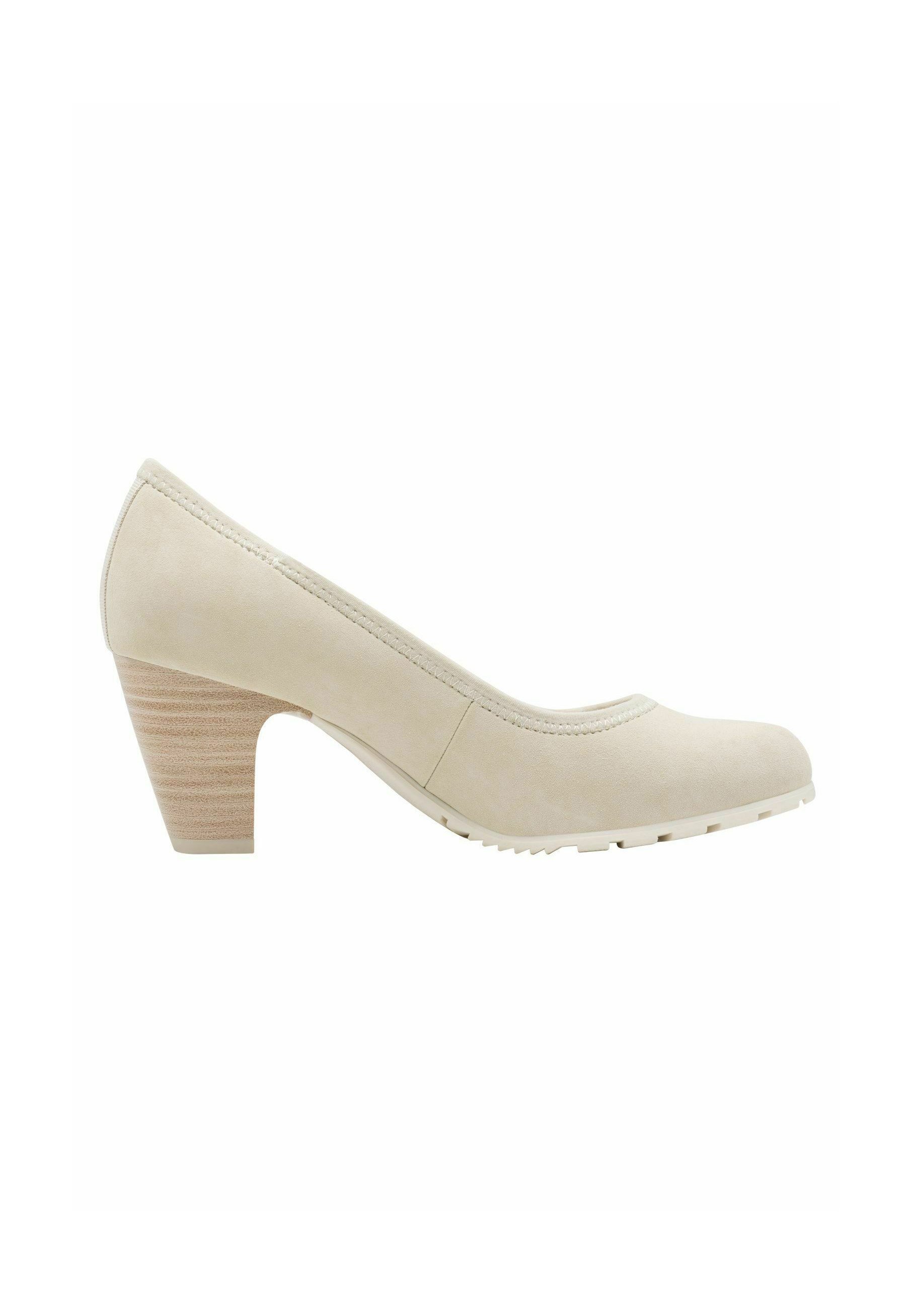 s.Oliver Klasične štikle - krem
