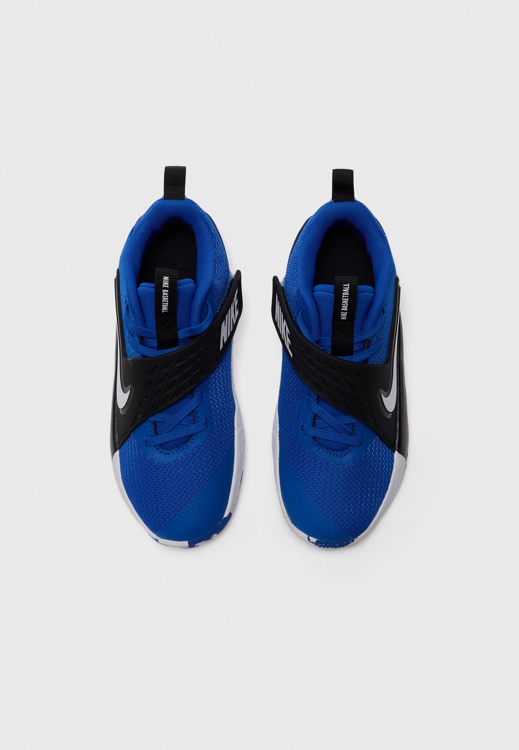 Nike Performance TEAM HUSTLE UNISEX - Scarpe da basket - blu royal/bianco/nero