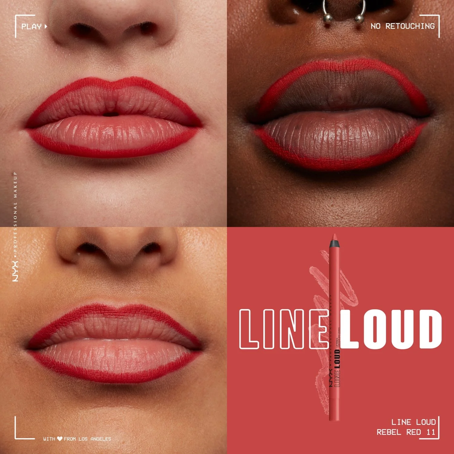 Labbra Line Loud Lip Liner Pencil - Matita labbra