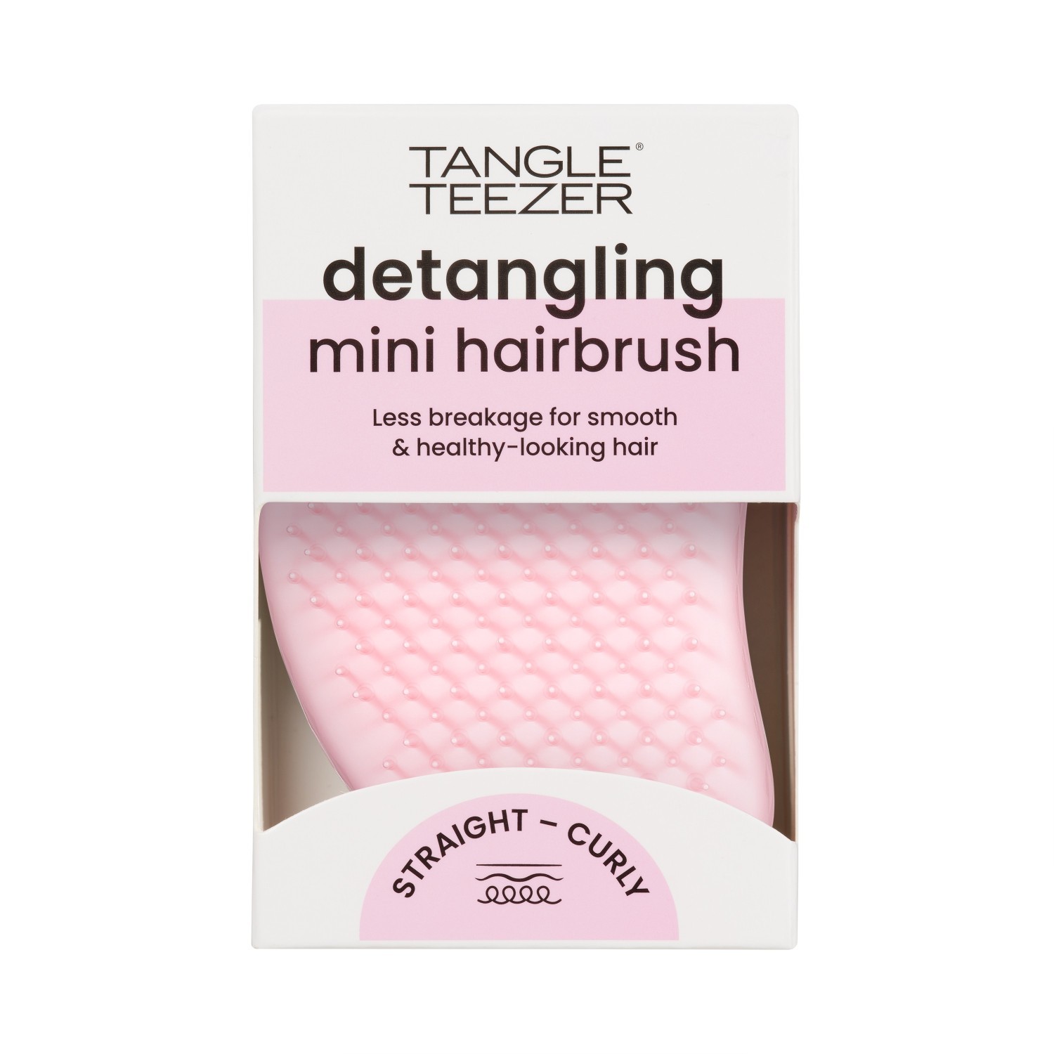Tangle Teezer plakana un lāpstiņaina birste Mini Kids Tangle Teezer - oriģinālā Mini Kids Pink Unicorn - 1 gab.