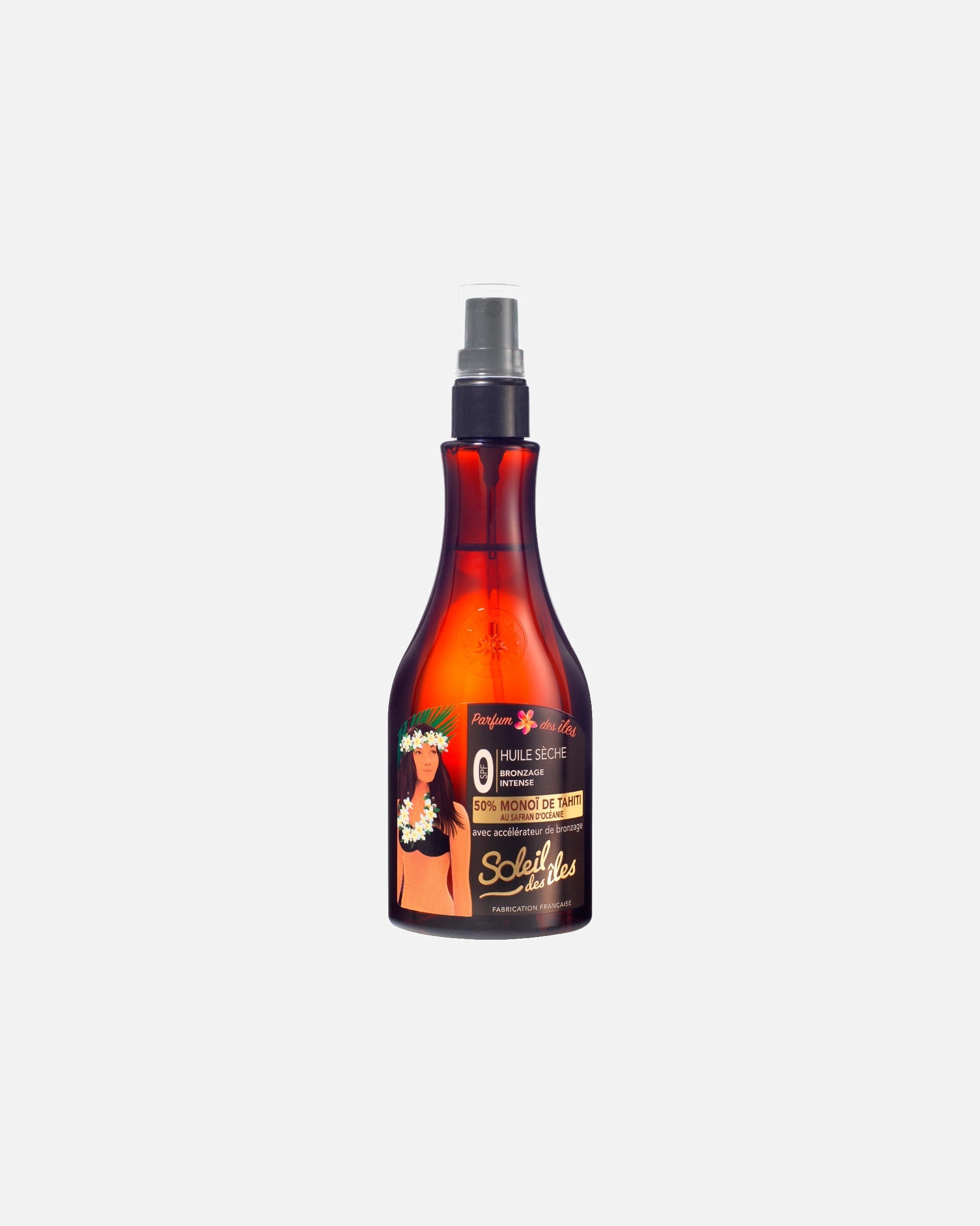 Soleil des Îles Huile sèche BRONZAGE INTENSE Parfum desiles SPF0