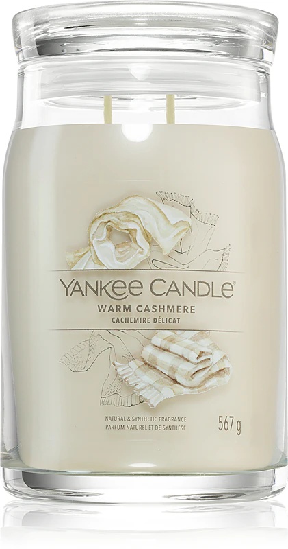 Dišeča sveča Yankee Candle Warm Cashmere