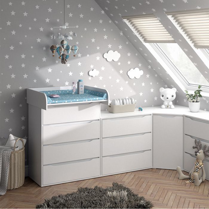 Fasciatoio Ruben 83,6x117 cm Bianco Vicco 34274