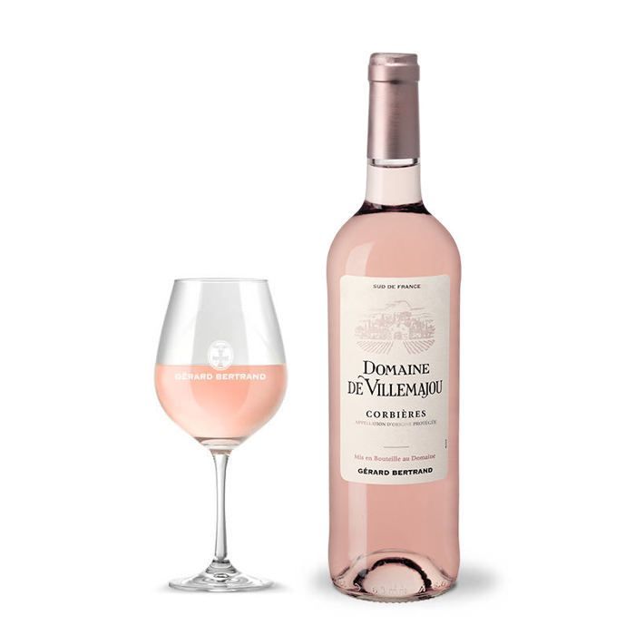 Domaine de Villemajou rosé 2023 X6 AOP Corbières
