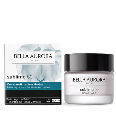 Bella Aurora Sublime 50 Night učvrstitvena in proti gubam nočna krema 50 ml 50 ml