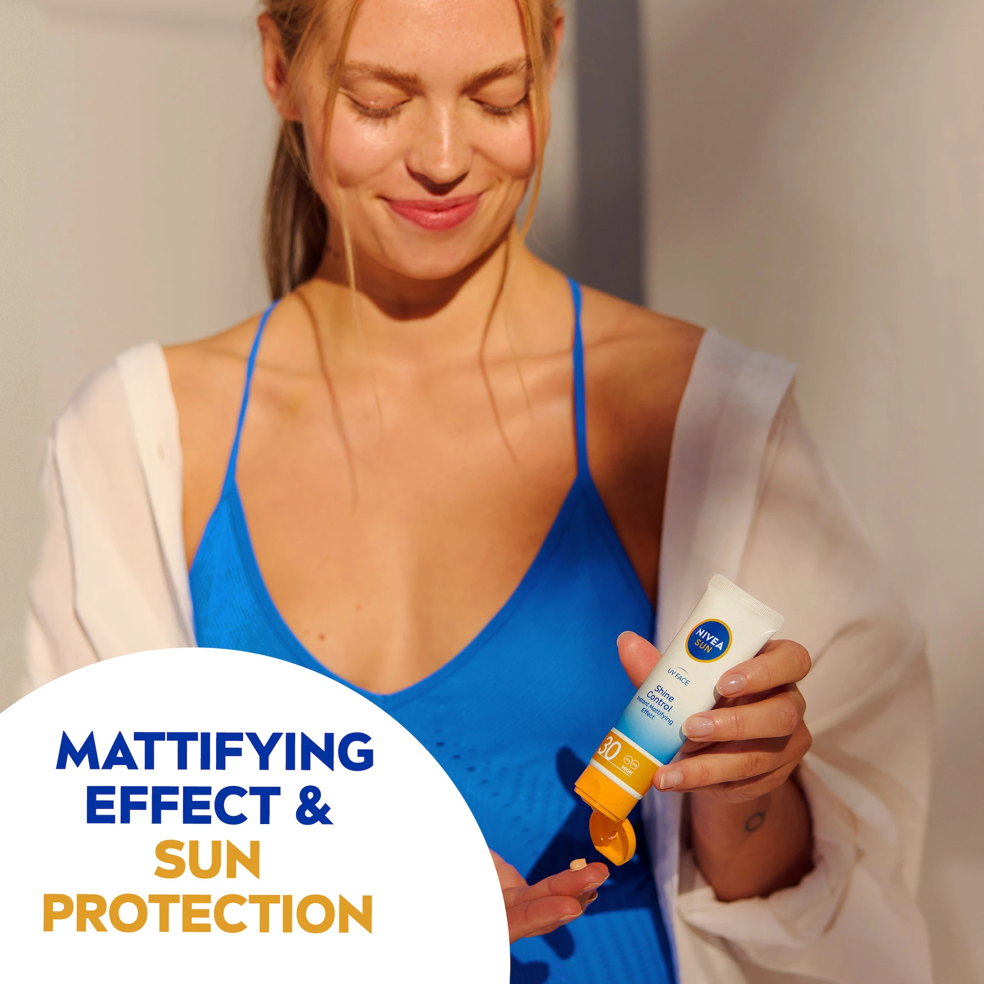 NIVEA krema za kontrolu sjaja lica SPF30 50 ml