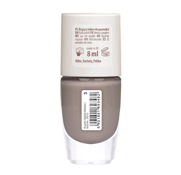 Heltäckande nagellack Naken
