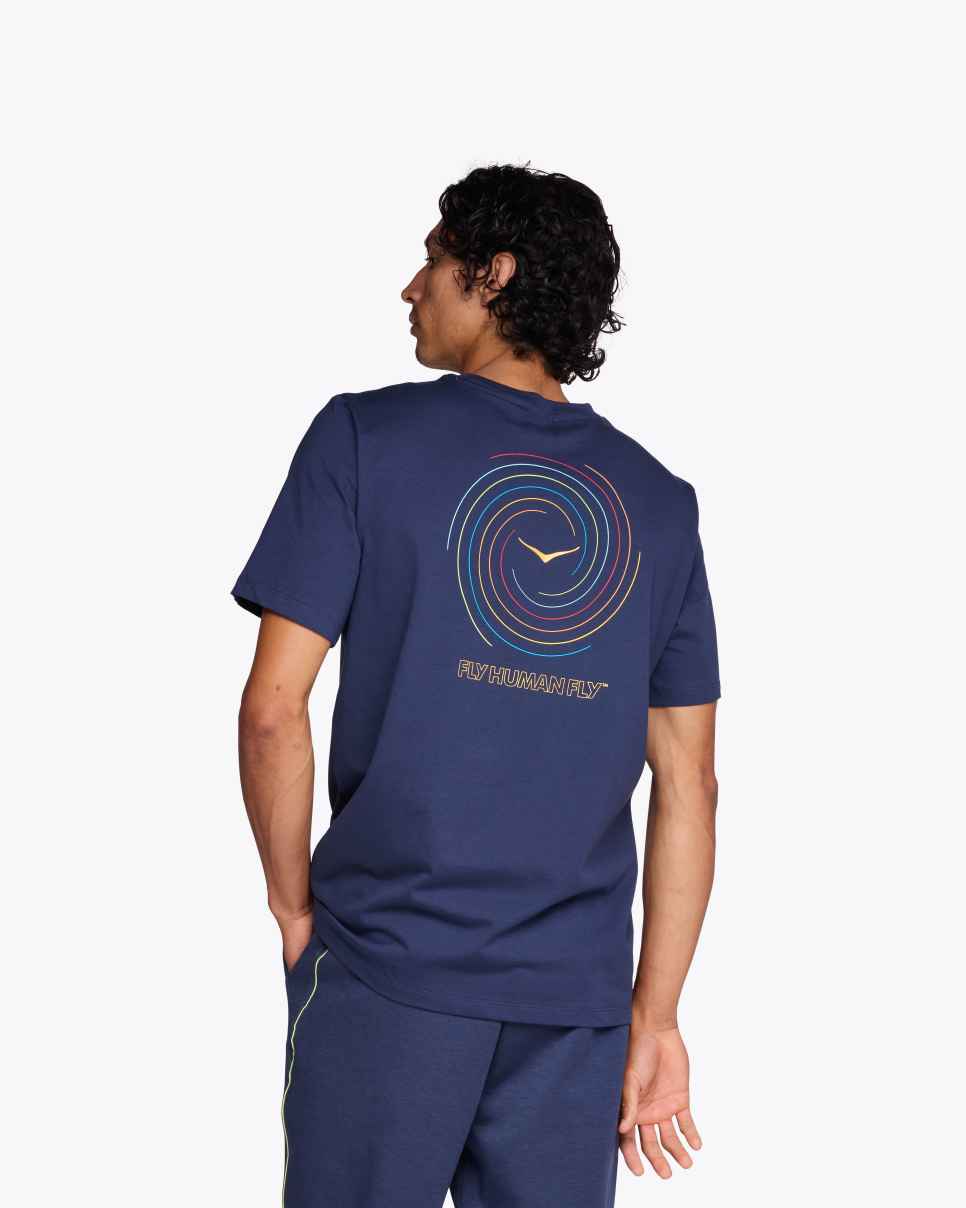 HOKA Team HOKA Graphic T-skjorte Varsity Navy