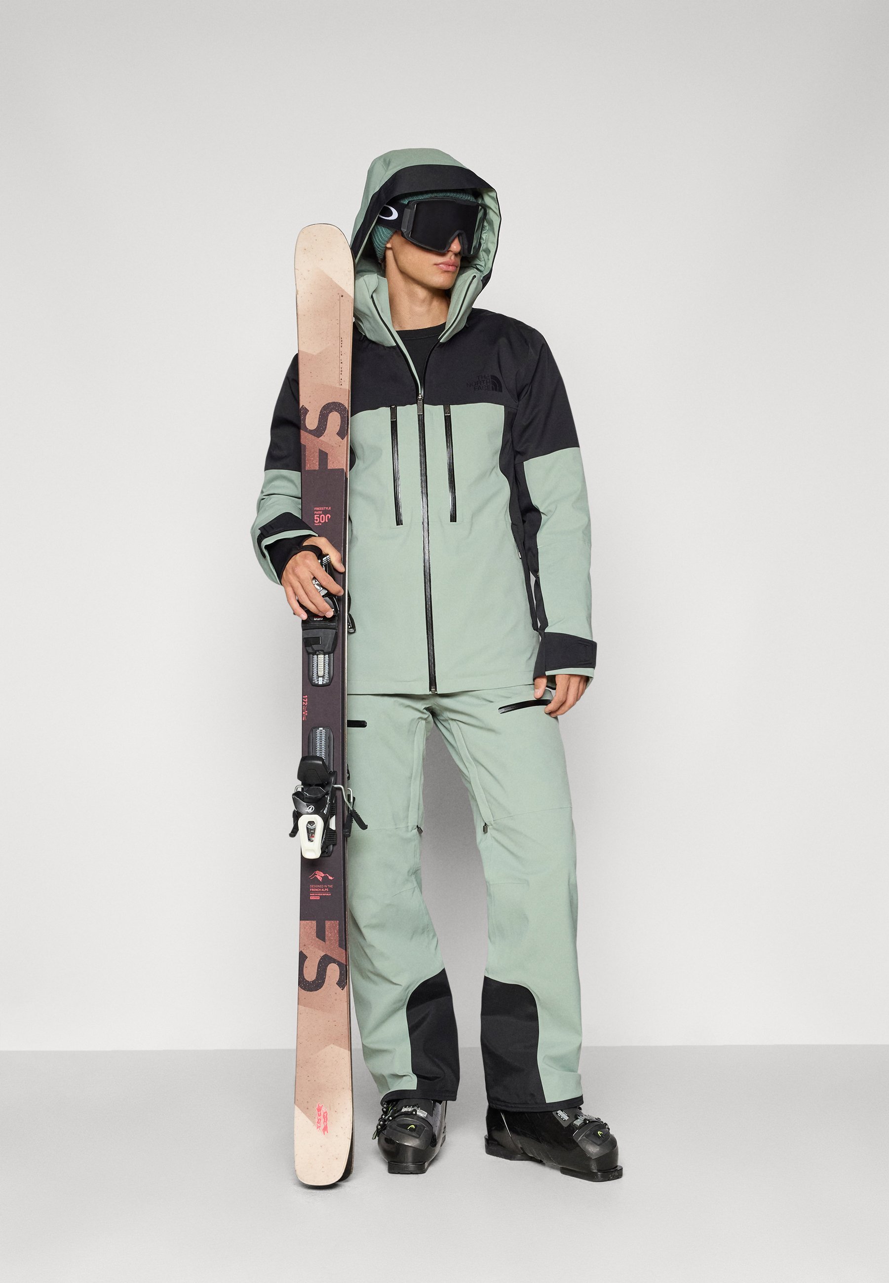 Veste de ski The North Face CHAKAL - Gris ardoise/noir