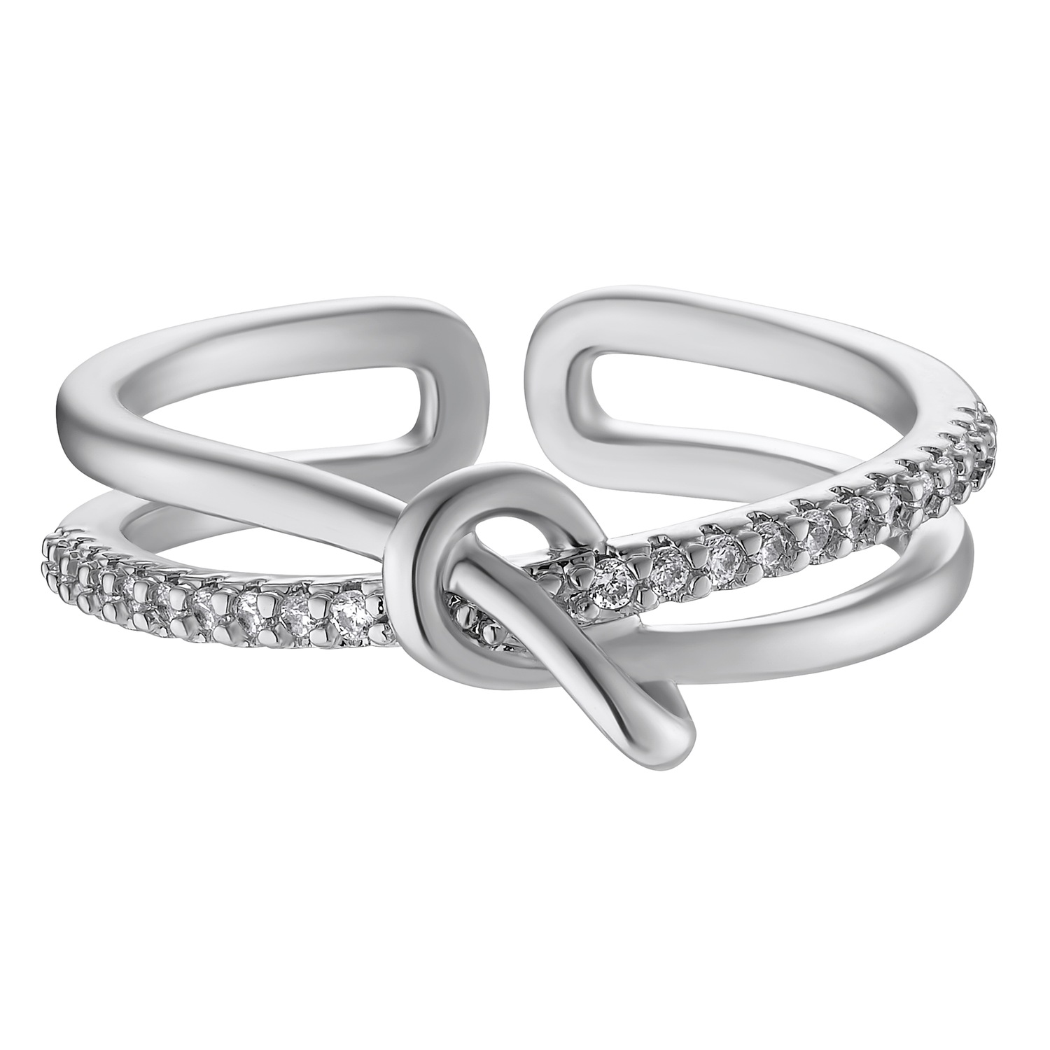 Heideman Bague Zina couleur argentée polie