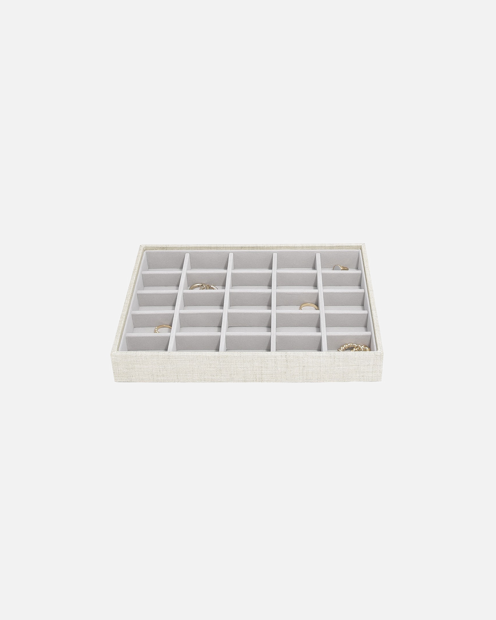 Úložný sáček Stackers Oatmeal & Linen Classic 25 přihrádek - 1 kus