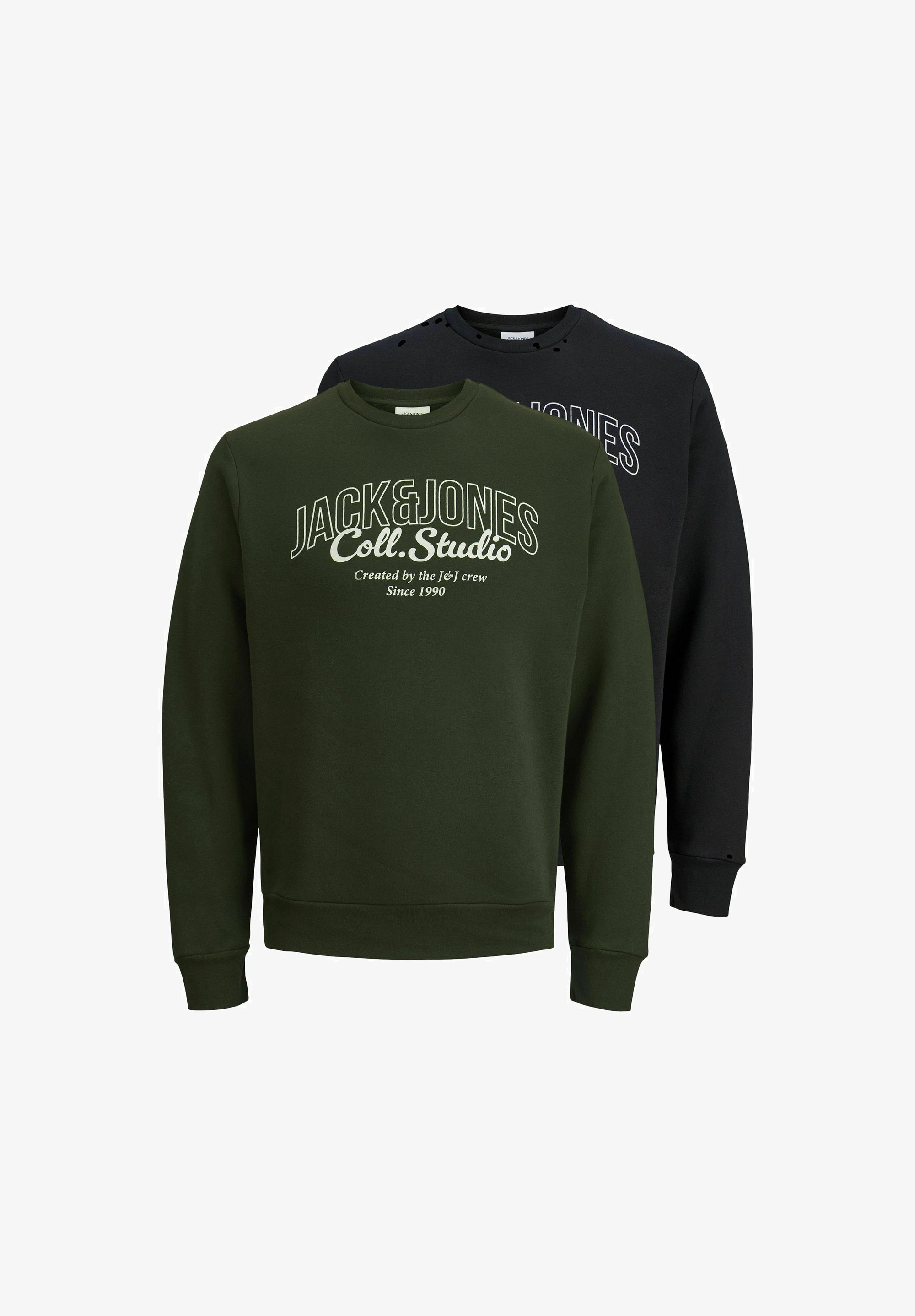 Jack & Jones 2ER-PACK - Pulóver - fekete