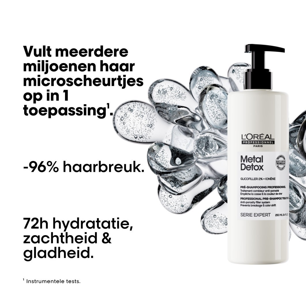 L'Oréal Professionnel Hair Shampoo Metal Detox Pre-Shampoo - 250 ml