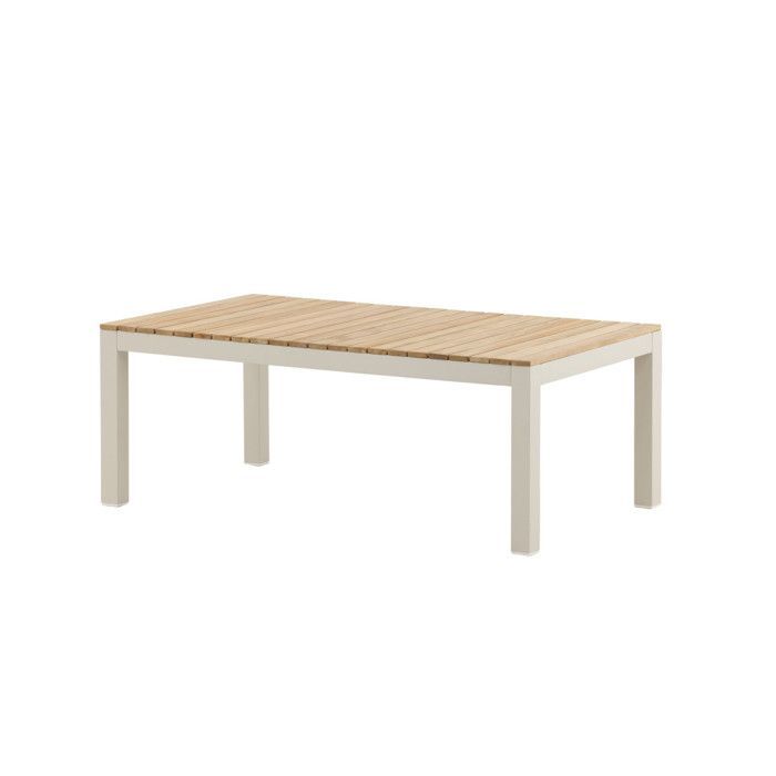 Tavolino Brasilia beige, in teak.