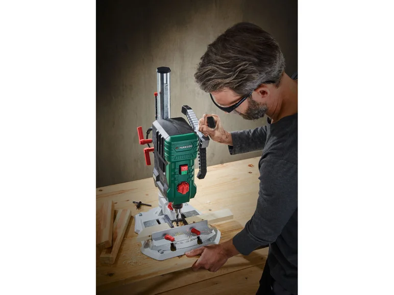 Furadeira de coluna PARKSIDE® PTBMOD 710 com ajuste eletrônico, 710 W