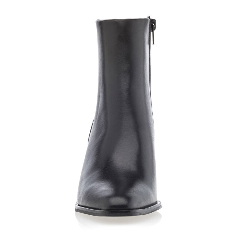 Schwarze Damenstiefel / Stiefeletten