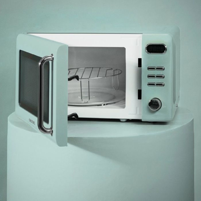 Cecotec Micro-ondes de 20 L avec grill ProClean 5110 Retro Green