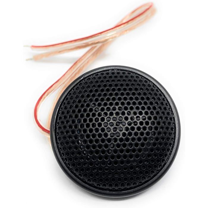 Altavoces coaxiales para coche - SVATV - 16,5 cm - 120 vatios - Negro - Bluetooth - Tweeter - Polipropileno y aluminio