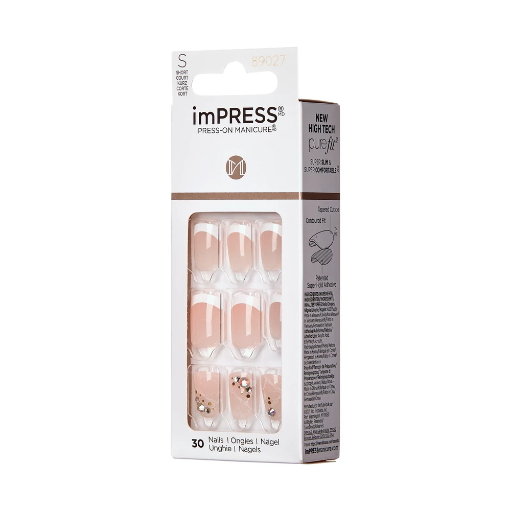 Unghie artificială ImPRESS - My Worth 30 buc - Kiss