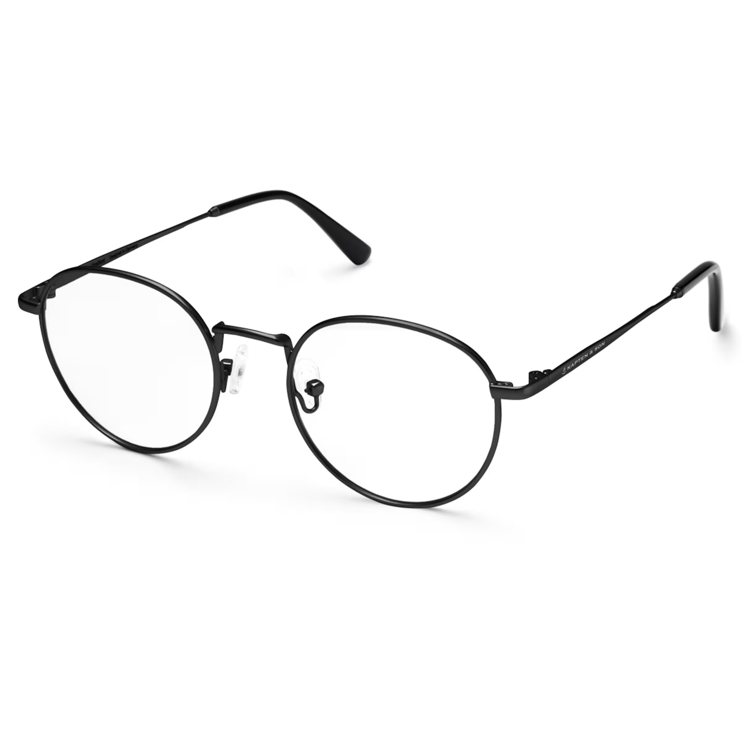 London Small Noir mat avec verres correcteurs