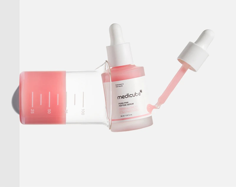 Medicube PDRN Pink Peptide Serum, серум за учвршћивање лица са пептидима